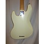 Used Fender Used 2016 Fender American Standard Jazz Bass Olympic White Electric Bass Guitar