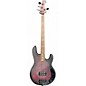 Used Sterling by Music Man Ray34 burl top RED BURL Electric Bass Guitar thumbnail