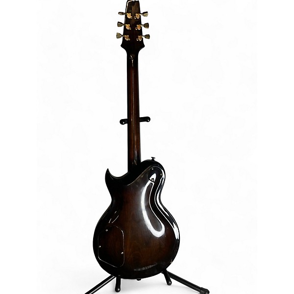 Used Aria PROII PE120 Brown Sunburst Solid Body Electric Guitar