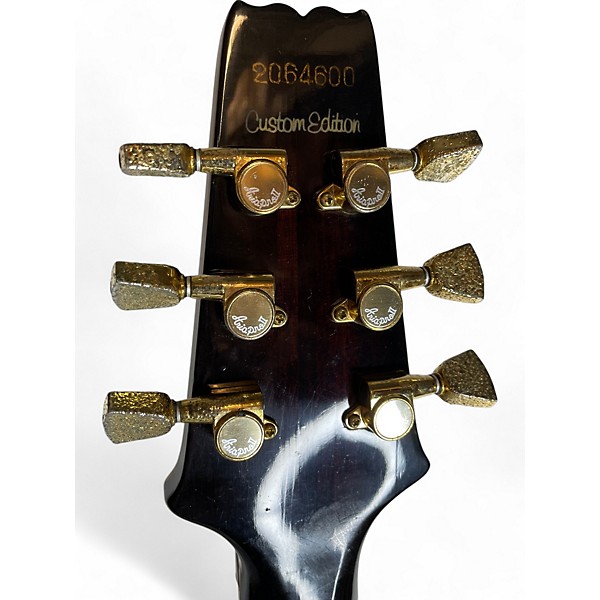 Used Aria PROII PE120 Brown Sunburst Solid Body Electric Guitar