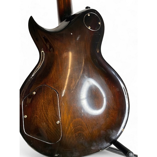 Used Aria PROII PE120 Brown Sunburst Solid Body Electric Guitar