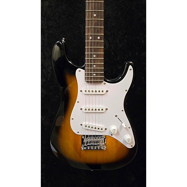 Used Squier Used Squier Mini Affinity Stratocaster 2 Tone Sunburst Electric Guitar