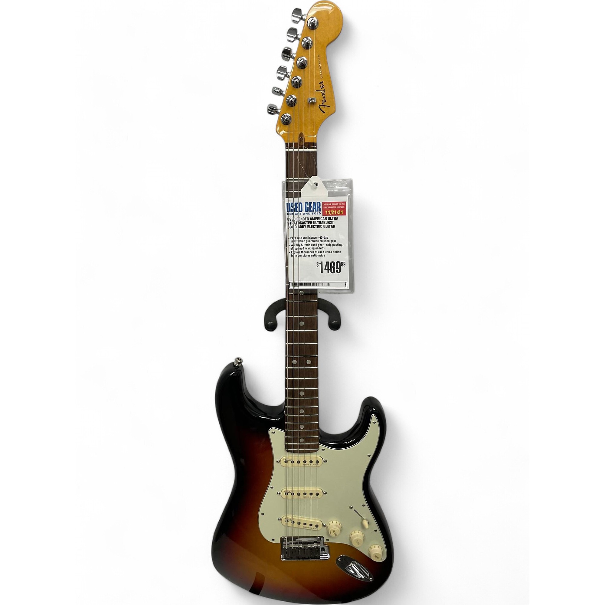 ギター Fender American Ultra Stratocaster Fender American Ultra Stratocaster Ebony Fingerboard Limited
