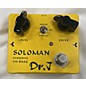 Used Dr. J Pedals Used Dr. J Pedals D-52 Soloman Bass Overdrive Bass Effect Pedal thumbnail