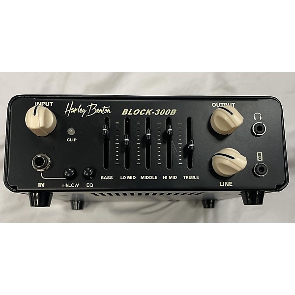 Used Used Harley Benton Block 300B Bass Amp Head