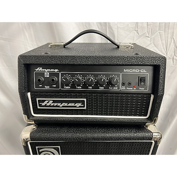 Used Ampeg Used Ampeg Micro-CL Micro Stack 100W 2x10 Bass Combo Amp