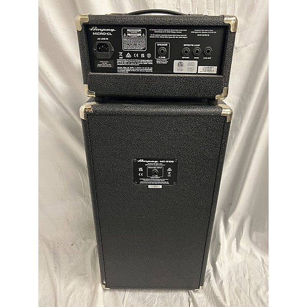 Used Ampeg Used Ampeg Micro-CL Micro Stack 100W 2x10 Bass Combo Amp