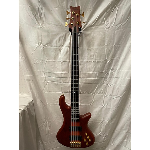 Used Schecter Guitar Research Stiletto Studio 5 String Electric Bass Guitar