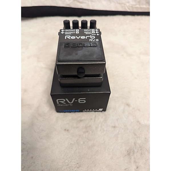 Used BOSS RV6 Digital Reverb Effect Pedal