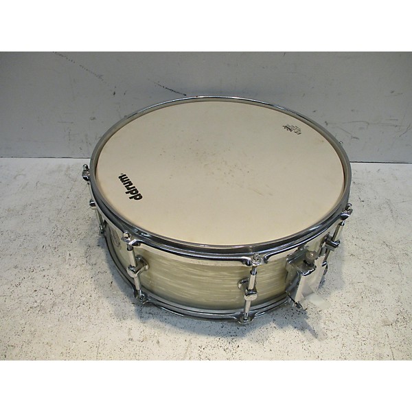 Used ddrum Used Ddrum 14X5  SE FLYER Drum Pearl White