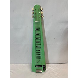 Used Morell Used MORELL LAP STEEL Green Lap Steel