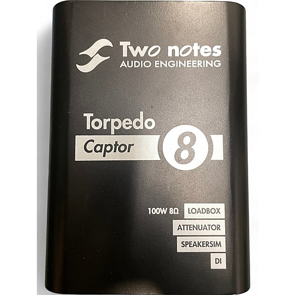 Used Two Notes AUDIO ENGINEERING Used Two Notes AUDIO ENGINEERING TORPEDO CAPTOR 8 POWER ATTENUATOR Pedal