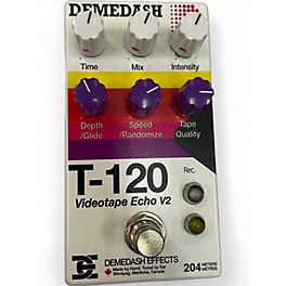 Used Demedash Used DEMEDASH T-120 VIDEOTAPE ECHO V2 Effect Pedal