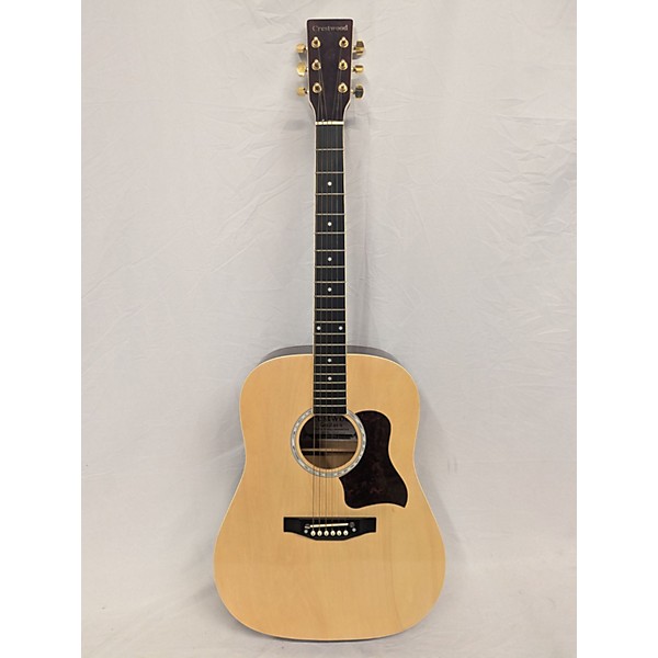 Used Crestwood Used Crestwood 201 N Natural Acoustic Guitar