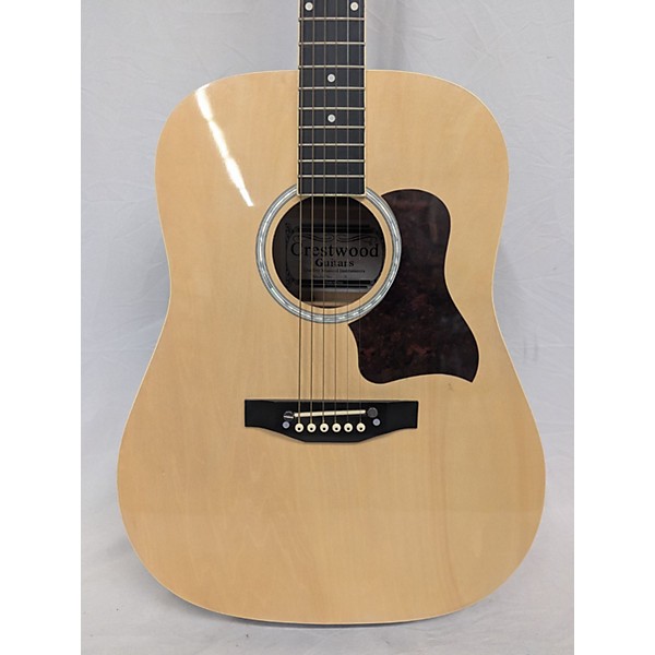 Used Crestwood Used Crestwood 201 N Natural Acoustic Guitar