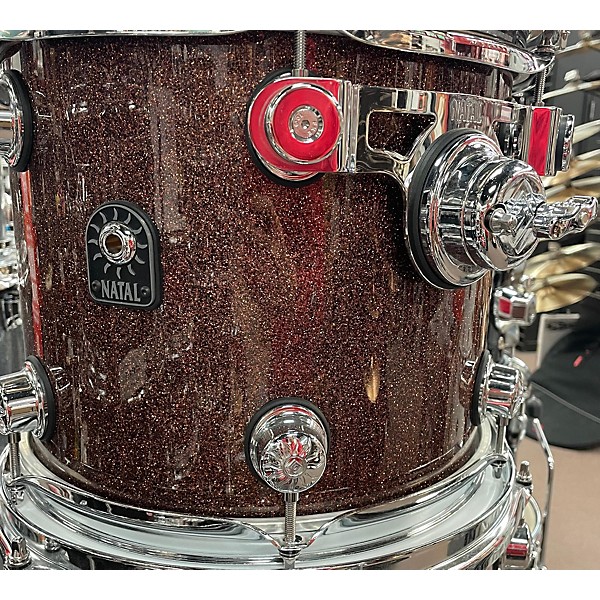 Used Used Natal Drums 5 piece Maple Bronze Sparkle Drum Kit