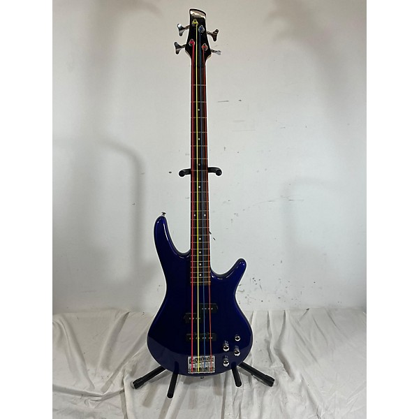 Used Ibanez Used Ibanez GSR200 Blue Electric Bass Guitar