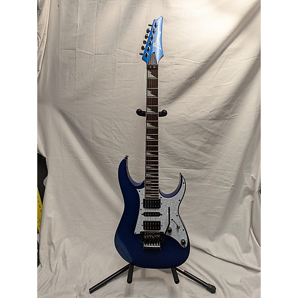 Used Ibanez RG450DX Metallic Blue Solid Body Electric Guitar