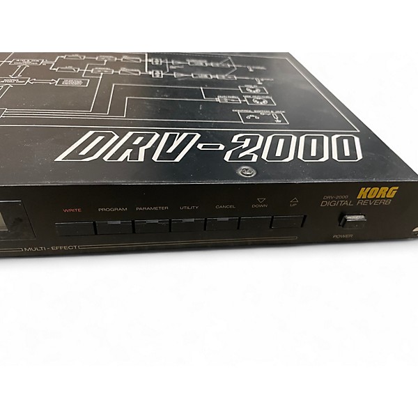 Used Used KORG DRV200 DIGITAL REVERB Effects Processor