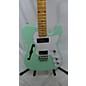 Used Gearit Used Gearit Single Cut Green Hollow Body Electric Guitar