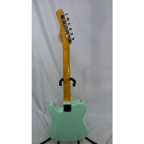 Used Gearit Used Gearit Single Cut Green Hollow Body Electric Guitar