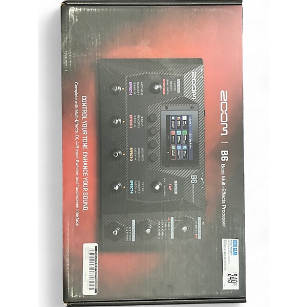 Used Zoom Used Zoom B6 Effect Processor