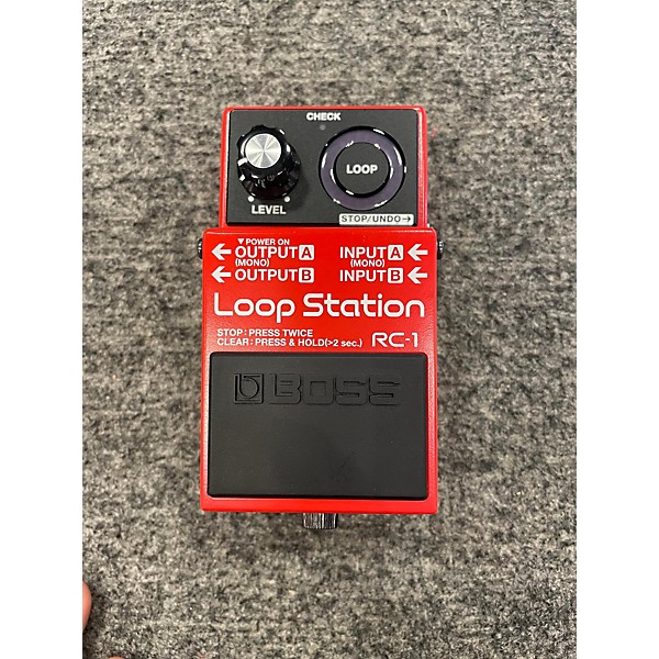 Used BOSS Used BOSS RC1 Loop Station Pedal