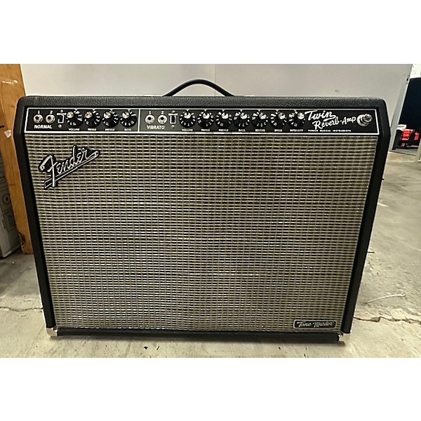 Used Fender Tone Master Twin Reverb 200W 2x12 Guitar Combo Amp