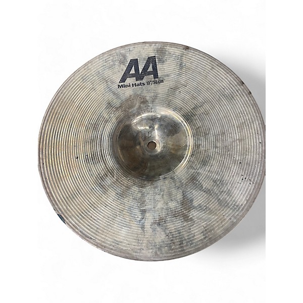 Used SABIAN Used SABIAN AA Mini Hi Hat Pair Cymbal