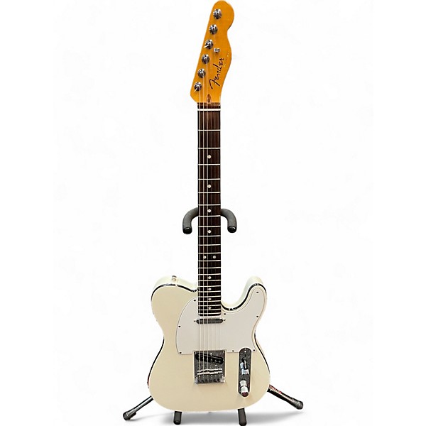 Used Fender Used Fender American Ultra Telecaster Arctic White Solid Body Electric Guitar