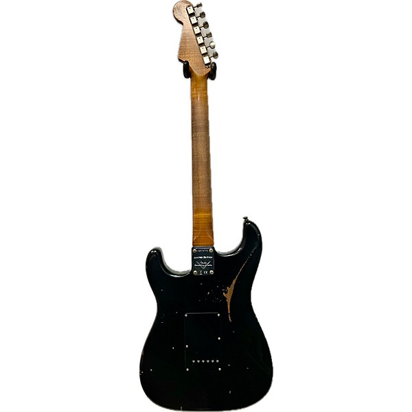 Used Fender Used Fender CUSTOM SHOP LIMITED DUAL MAG II STRATOCASTER Black Solid Body Electric Guitar