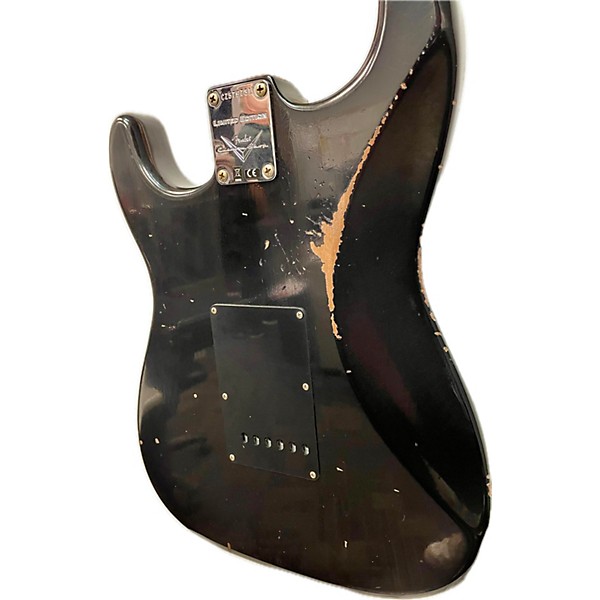 Used Fender Used Fender CUSTOM SHOP LIMITED DUAL MAG II STRATOCASTER Black Solid Body Electric Guitar