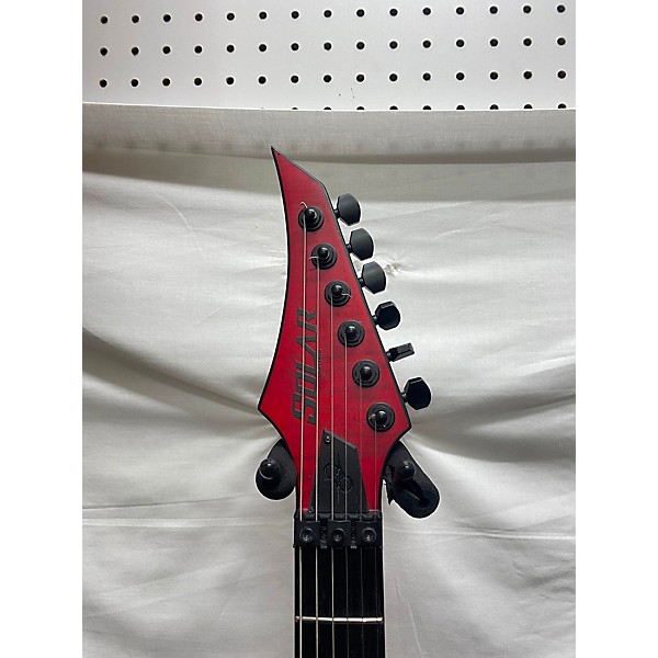 Used Solar Guitars Used Solar Guitars S1.6FRFRB Candy Apple Red Solid Body Electric Guitar