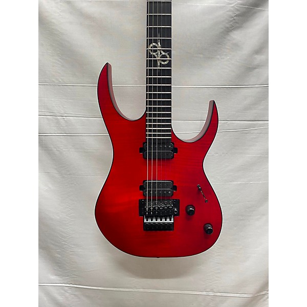 Used Solar Guitars Used Solar Guitars S1.6FRFRB Candy Apple Red Solid Body Electric Guitar