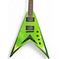 Used Kramer Used Kramer Dave Mustaine Vanguard "Rust in Peace" alien tech green Solid Body Electric Guitar