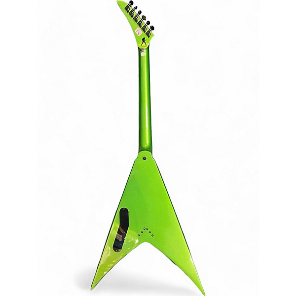 Used Kramer Used Kramer Dave Mustaine Vanguard "Rust in Peace" alien tech green Solid Body Electric Guitar