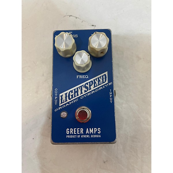 Used Greer Amplification Used Greer Amplification Lightspeeed Effect Pedal