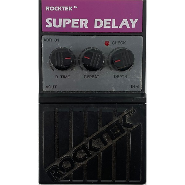 Used Rocktek Used ROCKTEK SUPER DELAY Effect Pedal