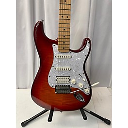 Used Fender Used Fender Player Stratocaster HSS Candy Red Burst Solid Body Electric Guitar