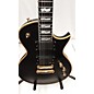 Used ESP Used ESP LTD ESP-1000 Deluxe Black And Gold Solid Body Electric Guitar