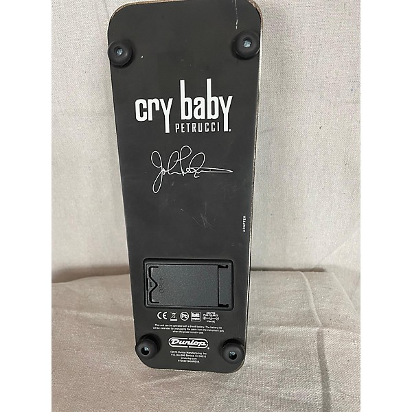 Used Dunlop Used Dunlop JP95 John Petrucci Cry Baby Wah Effect Pedal