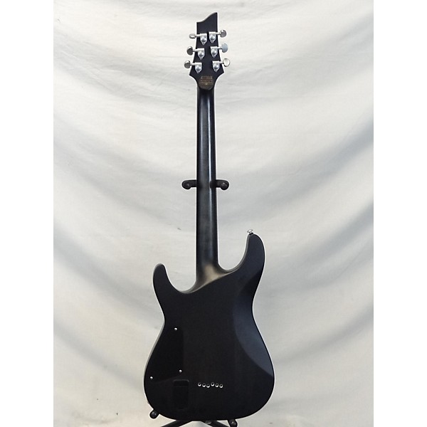 Used Schecter Guitar Research Used Schecter Guitar Research C1 Platinum Trans Black Solid Body Electric Guitar