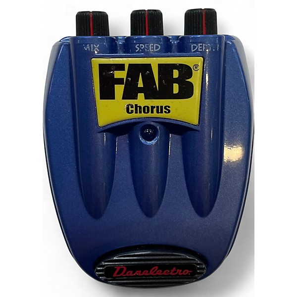 Used Used Danelectro Fab Chorus Effect Pedal