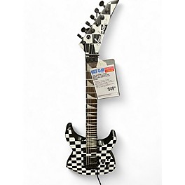 Used Jackson Used Jackson X Series Soloist SLX DX Black And White Solid Body Electric Guitar