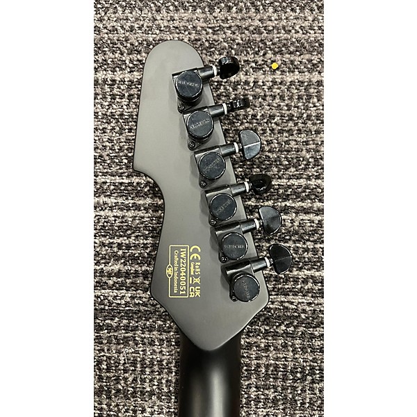 Used Schecter Guitar Research Used Schecter Guitar Research Machine Gun Kelly Pt Satin Black Solid Body Electric Guitar