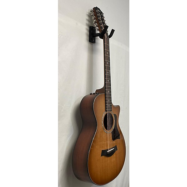 Used Taylor Used Taylor 552CE Iron Bark Shaded Edgeburst 12 String Acoustic Electric Guitar