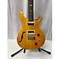 Used PRS Used PRS SE Custom 22 Semi-Hollowbody Santana Yellow Hollow Body Electric Guitar