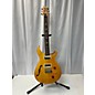 Used PRS Used PRS SE Custom 22 Semi-Hollowbody Santana Yellow Hollow Body Electric Guitar