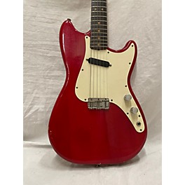 Vintage Fender Vintage 1964 Fender 1964 Music Master Cherry Red Solid Body Electric Guitar