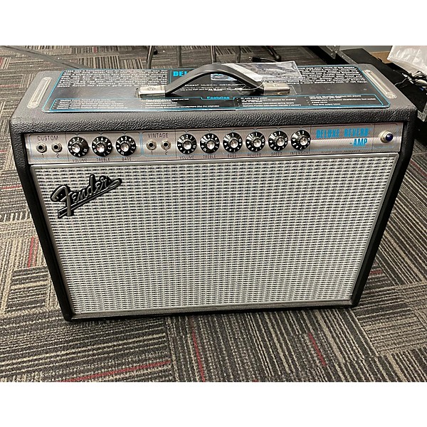 Used Fender Used Fender 1968 Custom Deluxe Reverb 22W 1x12 Tube Guitar Combo Amp